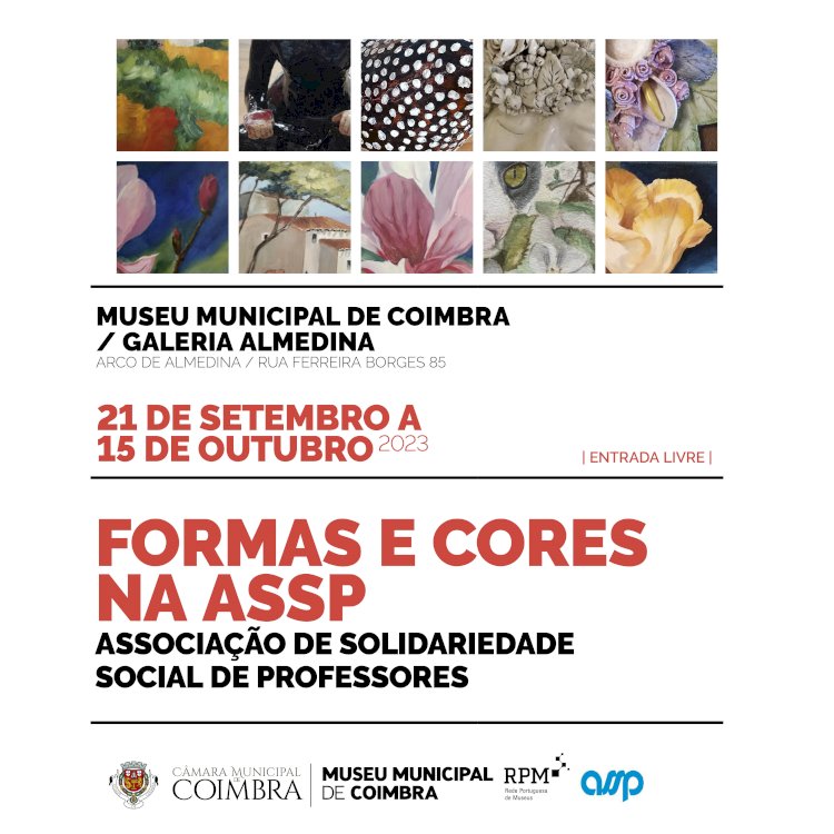 Galeria Almedina apresenta exposição “Formas e Cores na ASSP” Até 15 de Outubro