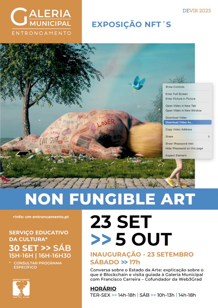 Exposição NFT’S – Non Fungible Art