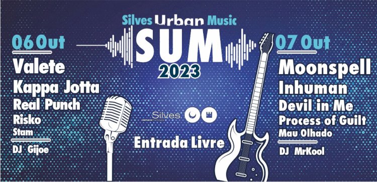 Silves Urban Music regressa nos dias 6 e 7 de Outubro