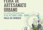 Feira de Artesanato Urbano anima a Praça do Comércio no próximo sábado