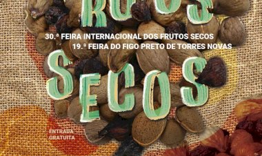 36.ª Feira Nacional dos Frutos Secos de 4 a 8 de Outubro em Torres Novas