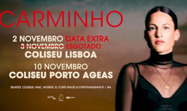 Carminho esgota Coliseu de Lisboa e anuncia data extra – 2 Novembro