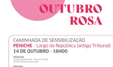 Município de Peniche associa-se à campanha “Outubro Rosa”