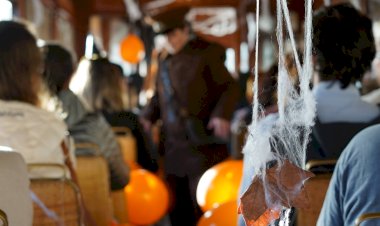Halloween aterrador no Museu do Carro Eléctrico