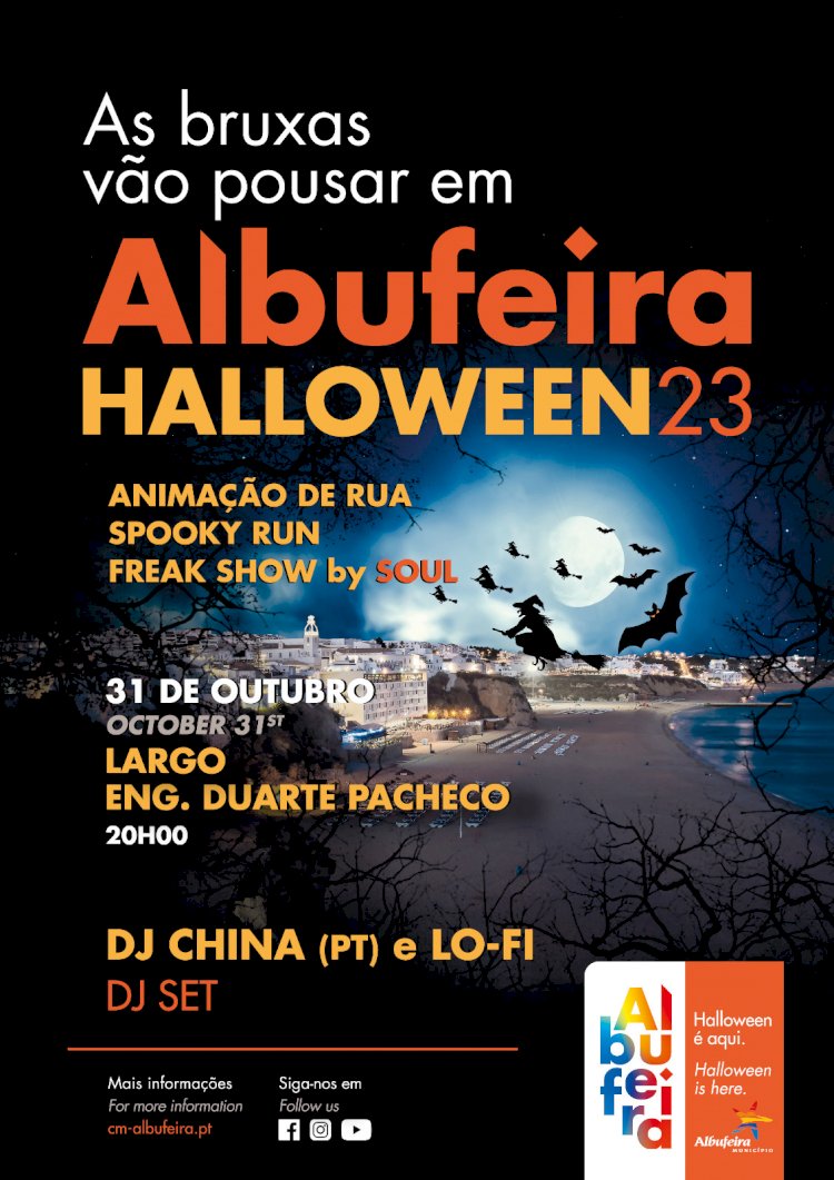 Albufeira em Contagem decrescente para o Halloween de 2023