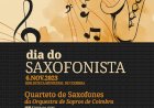 Dia do Saxofonista na Biblioteca Municipal de Coimbra