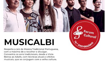 Musicalbi no 16º aniversário do Forum Cultural - Entrada gratuita