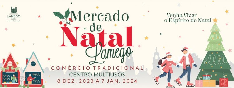 Pista de gelo é a grande atracção de Natal em Lamego