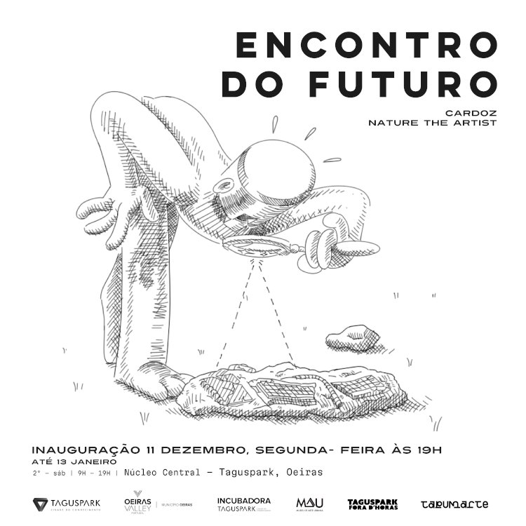 Exposição “Encontro do Futuro” de Cardoz e Nature The Artist