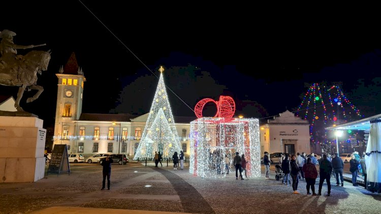 Magia do Natal já chegou ao centro da cidade de Cantanhede