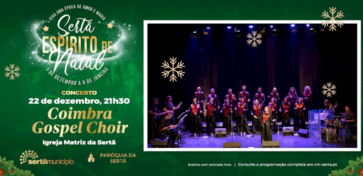 Concerto com "Coimbra Gospel Choir" - HOJE!!!