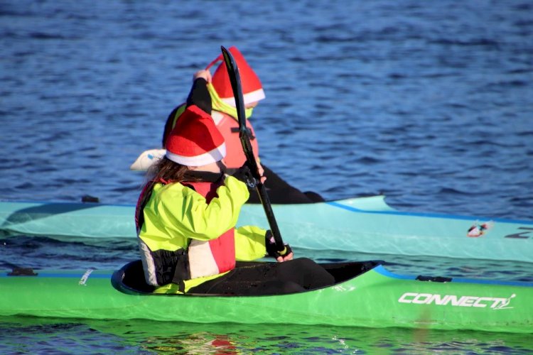 DKC de Viana: - Canoagem nas Férias – Treinos do Pai Natal