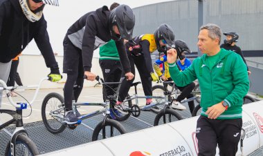Talentos juvenis pedalaram com ética no CAR Anadia