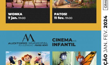 Cinema Infantil Janeiro/Fevereiro: 2024 chega com novos filmes!