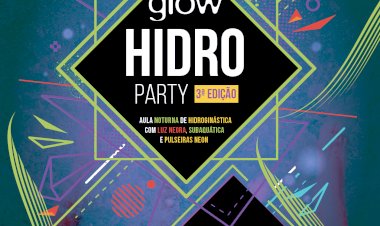 Hidro Glow Party – 3.ª edição | Aula nocturna de hidroginástica