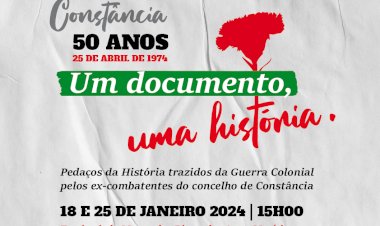 "Um documento, Uma História" 50 anos do 25 de Abril de 1974