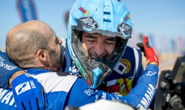 Estreante Bruno Santos sobe ao pódio no Dakar 2024