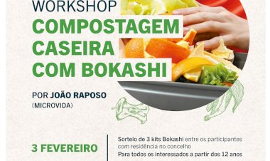 Workshop de Compostagem Caseira com Bokashi