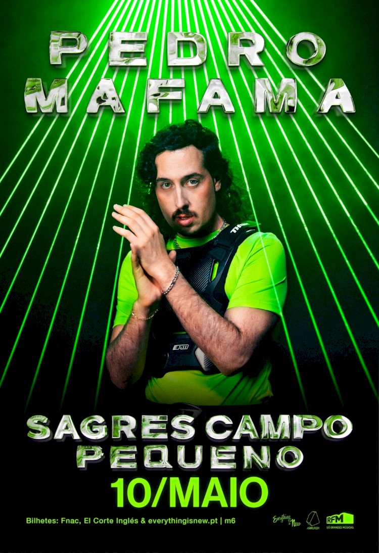 Pedro Mafama no Sagres Campo Pequeno a 10 de Maio