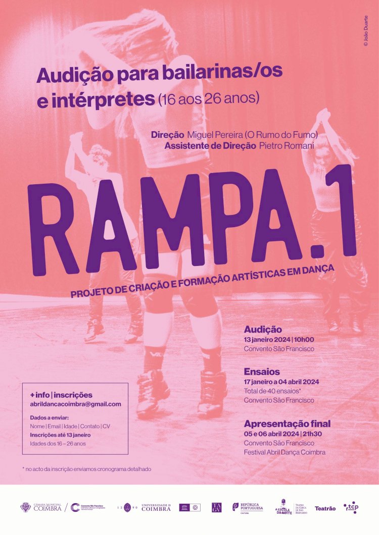 2ª edição do projecto RAMPA conta com direcção de Miguel Pereira