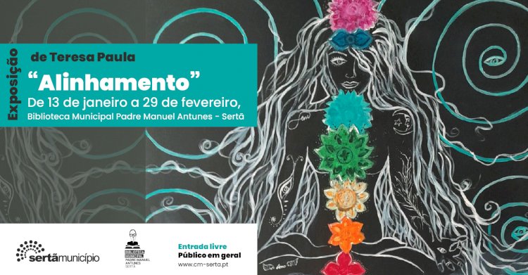 “Alinhamento” em exposição na Biblioteca Municipal Padre Manuel Antunes