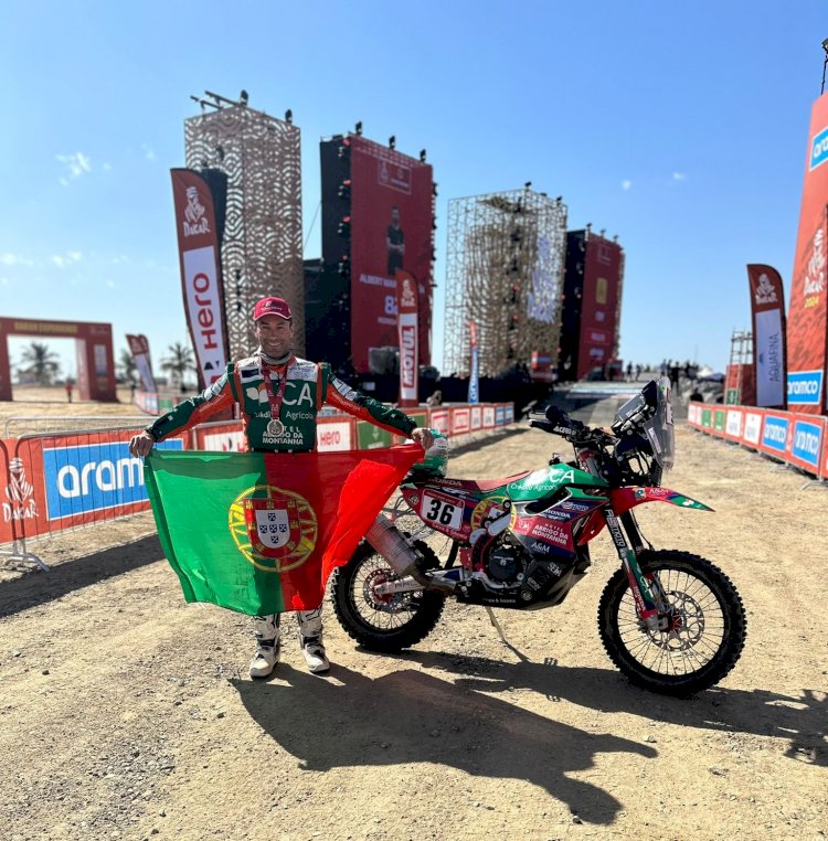 Mário Patrão imbatível - Vencedor do Veteran Trophy no Dakar