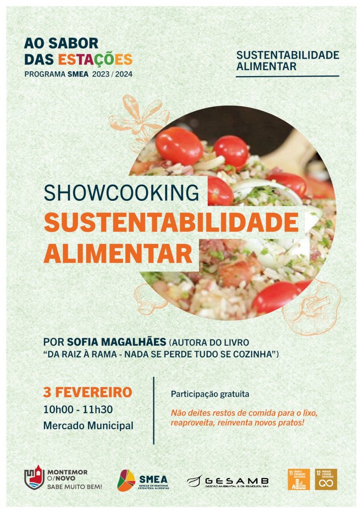 “Showcooking Sustentabilidade Alimentar”