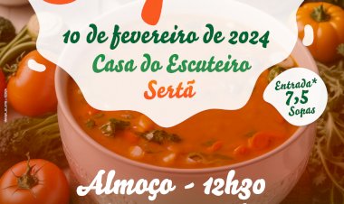 Casa do Escuteiro da Sertã acolhe XI Festa das Sopas
