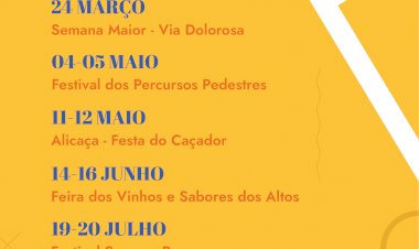 Município de Alijó anuncia datas dos grandes eventos de 2024