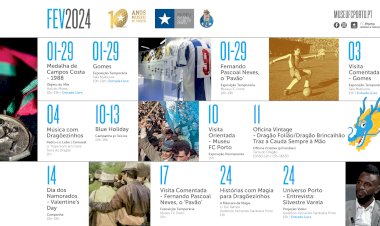 Fevereiro passa a brincar no Museu FC Porto