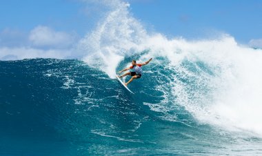 Kikas alcançou os oitavos-de-final mostrando bom surf na segunda etapa do circuito mundial
