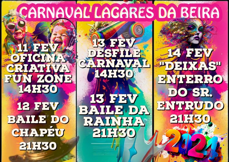 Carnaval 2024 de Lagares da Beira