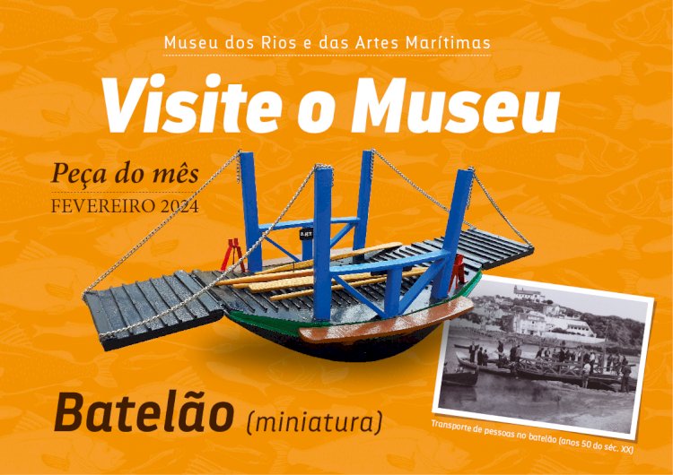 «Peça do mês» de Fevereiro no Museu dos Rios em Constância