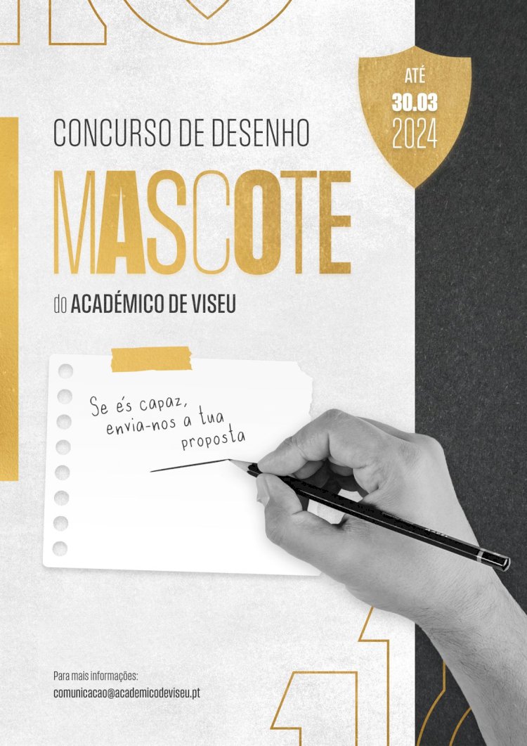 Concurso de desenhos para mascote do Académico de Viseu