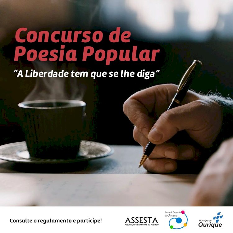 Ourique lança Concurso de Poesia inspirado no 25 de Abril