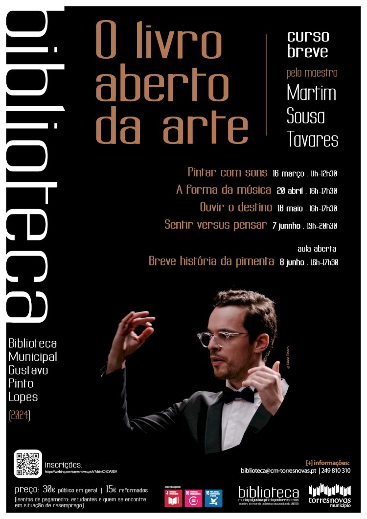 Curso breve sobre música e literatura com o maestro Martim Sousa Tavares