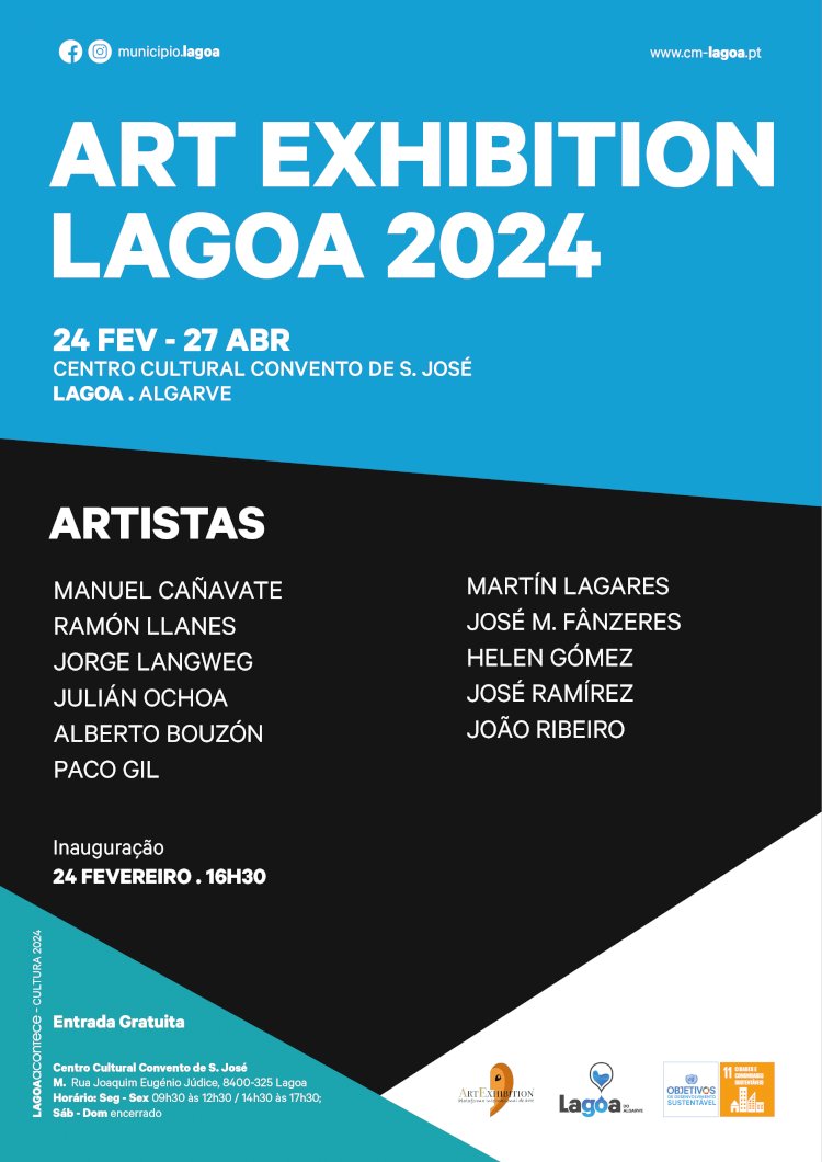 Exposição de Arte Contemporânea | "Art Exhibition Lagoa 2024"