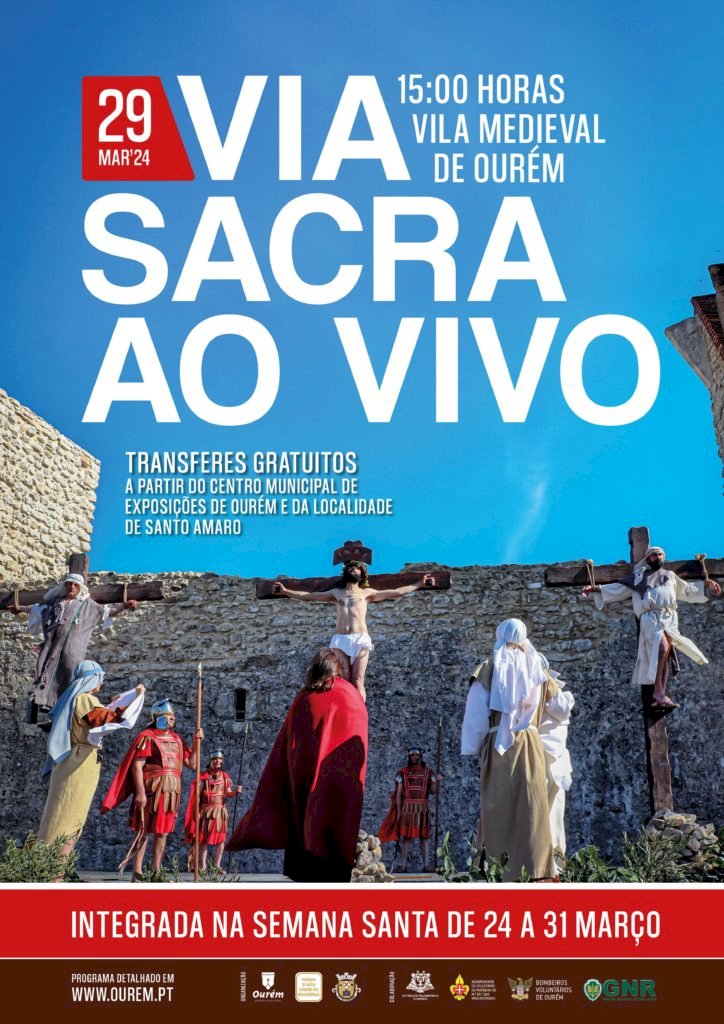 Via Sacra ao Vivo 2024 na Vila Medieval de Ourém