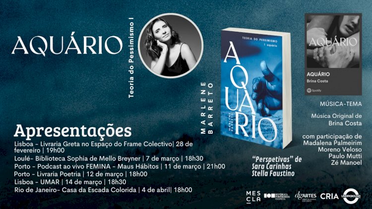 Apresentação livro-objecto "Aquário" de Marlene Barreto