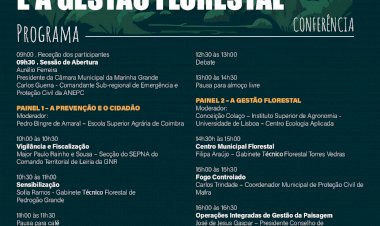 A prevenção e a gestão florestal | Marinha Grande