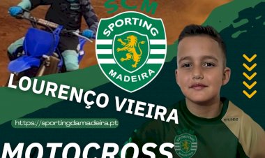 Lourenço Vieira acelera pelo Sporting Clube da Madeira
