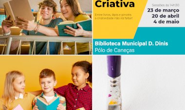Oficina Criativa na BMDD Polo de Caneças