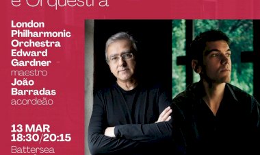 Estreia em Londres: Concerto para Acordeão e Orquestra de Luís Tinoco, com João Barradas