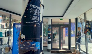 Exposição de aventais no CIT de Esposende