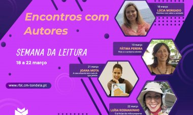 Quatro escritoras circulam pelas escolas do Concelho na Semana da Leitura