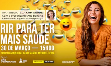 “Uma Biblioteca com Saúde” destaca os benefícios do riso