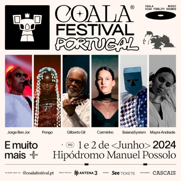 Coala Festival Portugal | Jorge Ben Jor e Pongo são as novas confirmações