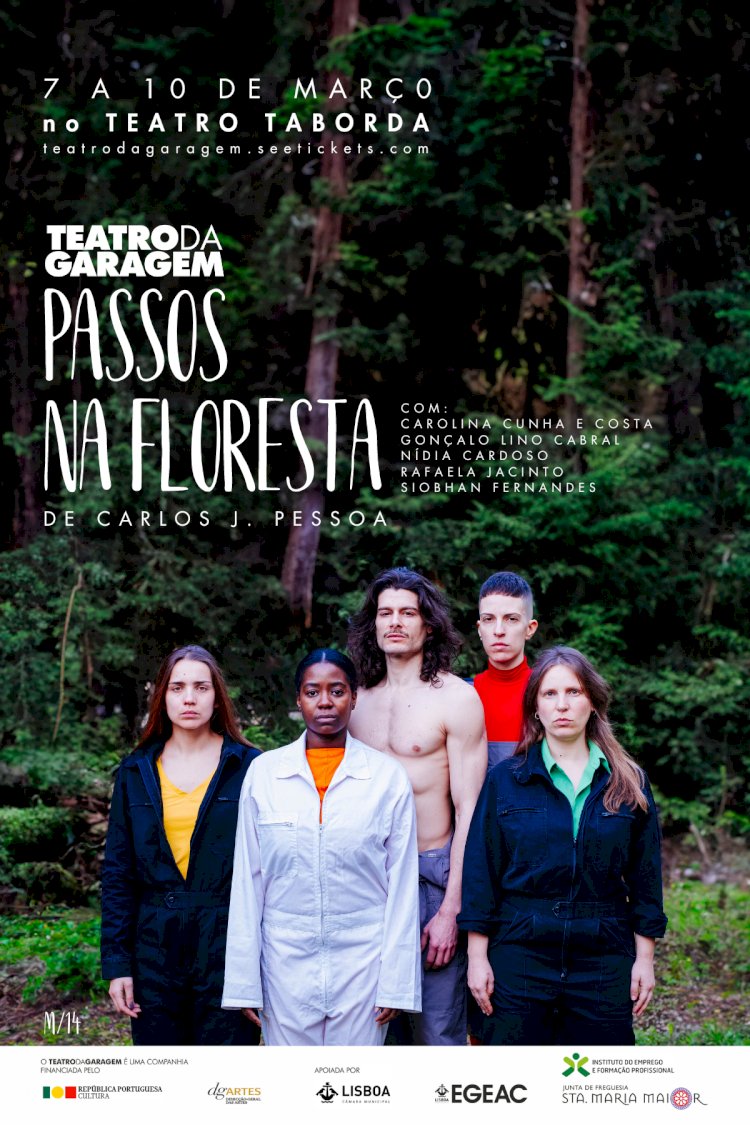 Estreia HOJE: "Passos na Floresta", no Teatro Taborda