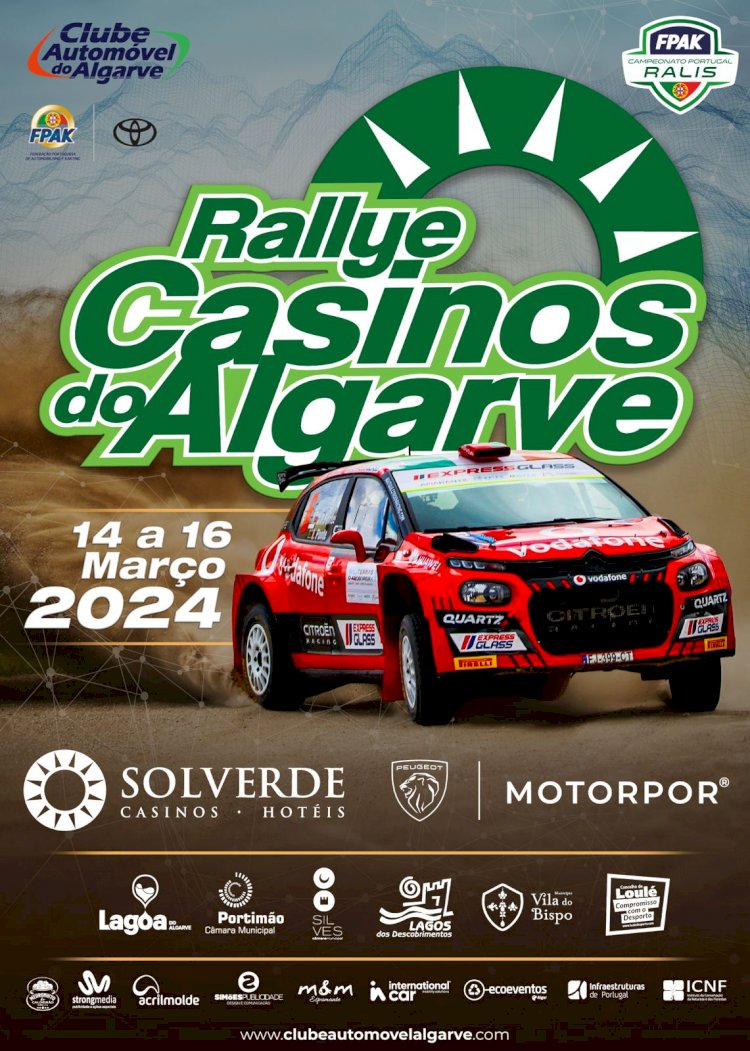 "Rallye Casinos do Algarve" | Shakedown & Qualificação + Parque de Assistências | Lagoa