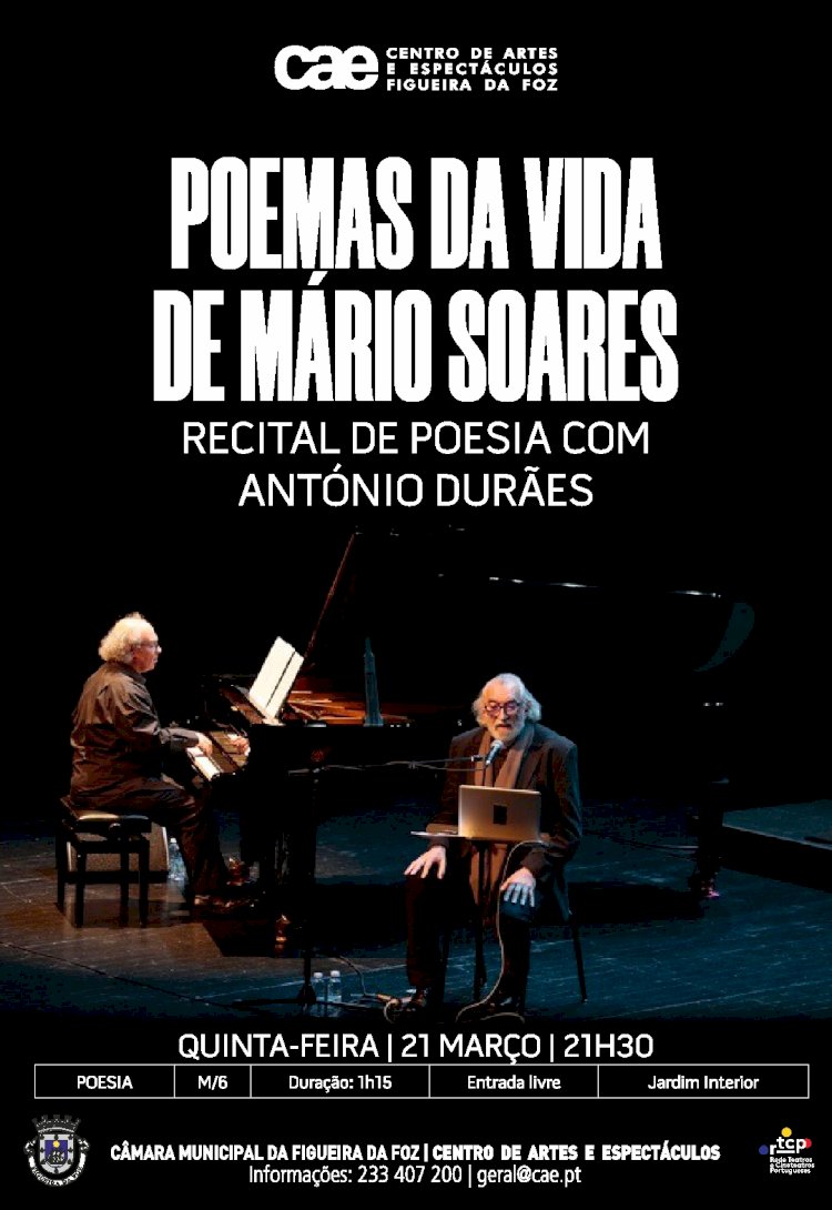 "Recital de Poesia - Poemas da Vida de Mário Soares"